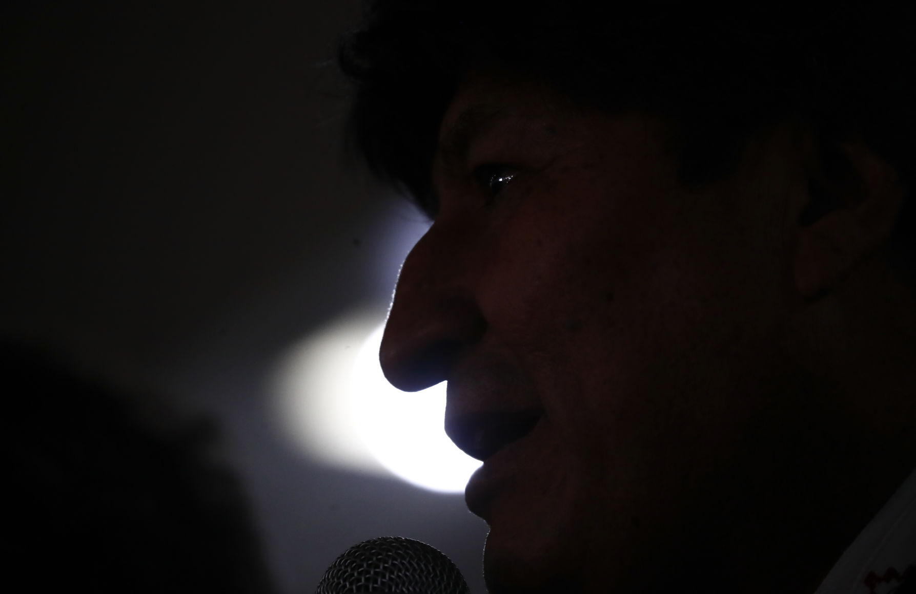 APTOPIX Argentina Evo Morales